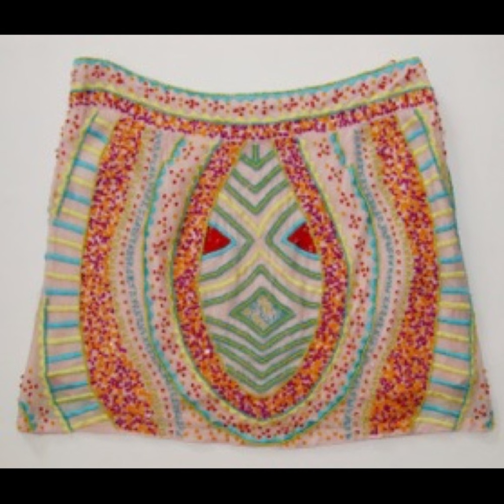 Antik Batik Hampton Skirt beaded mini M